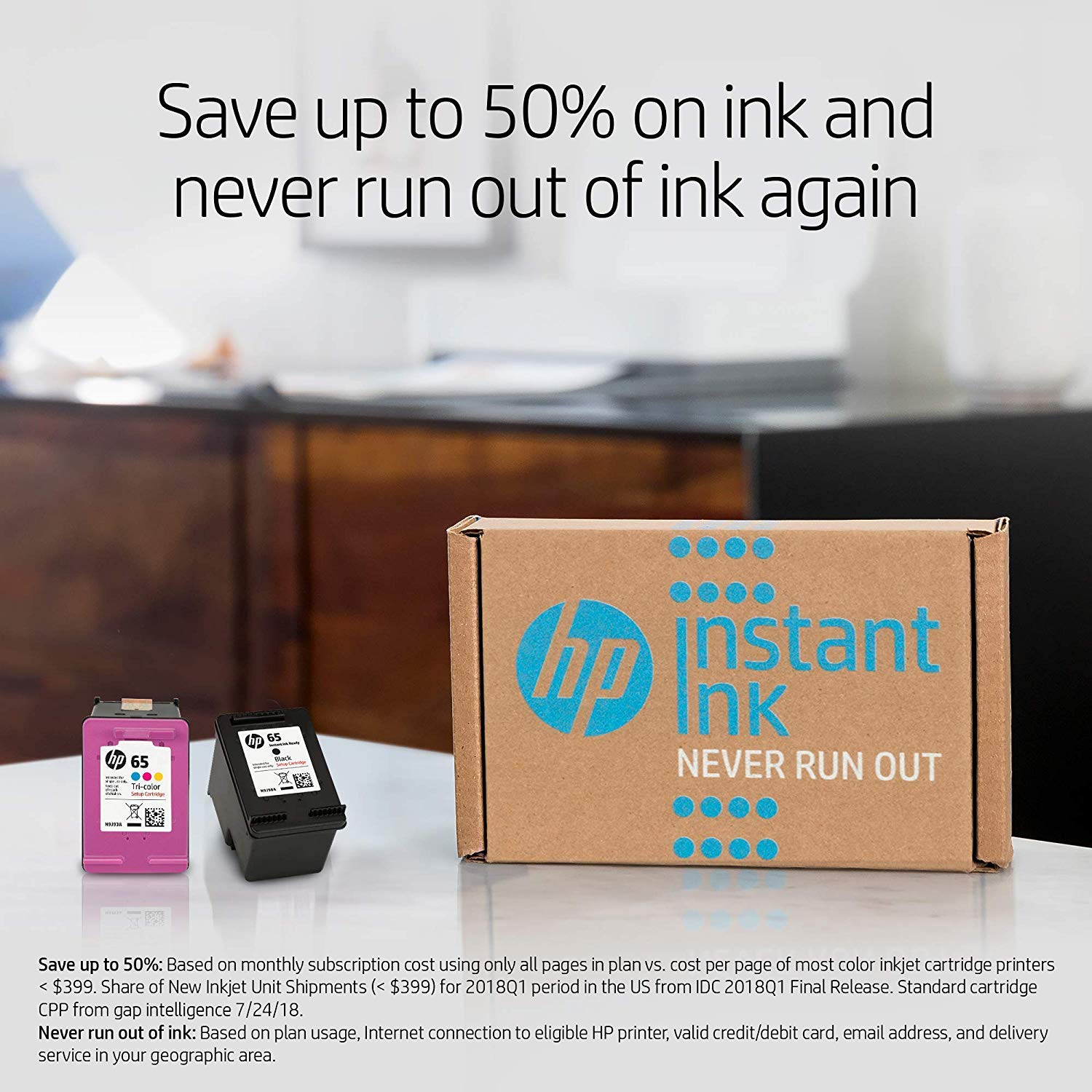 instant ink prepaid code
