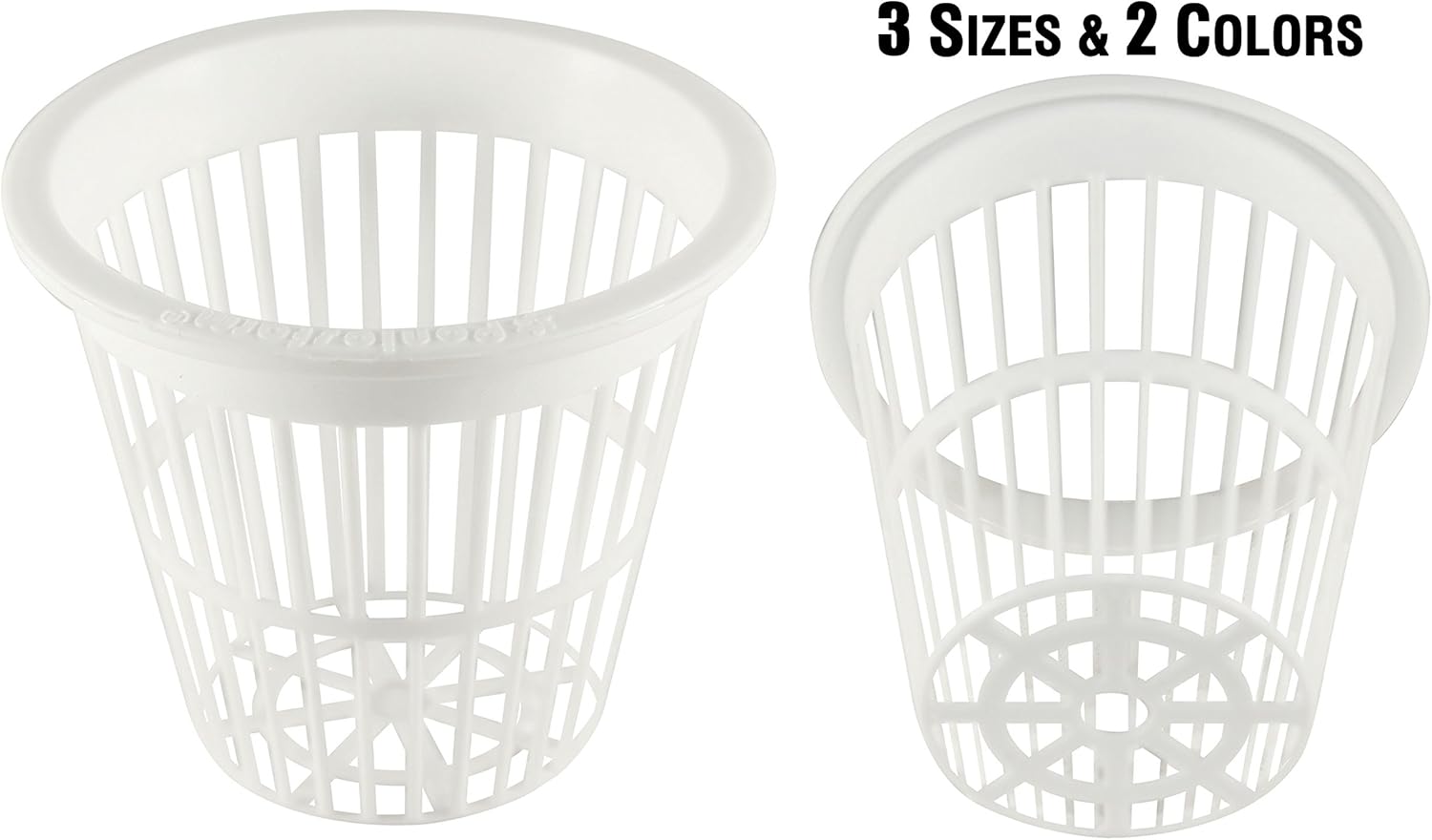 online retailers zahgo np3-3 inch net pots cups - heavy