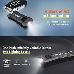 klarus Mi2 Mini LED Keychain Flashlights, Super