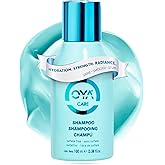 OYA Gentle Moisturizing Shampoo – Sulfate-Free Hydrating Cleanser for Color Treated, Dry & Damaged Hair – Enriched with Sea Kelp, Green Tea & Panthenol – Professional Hair Care – Travel Size / 100 ml