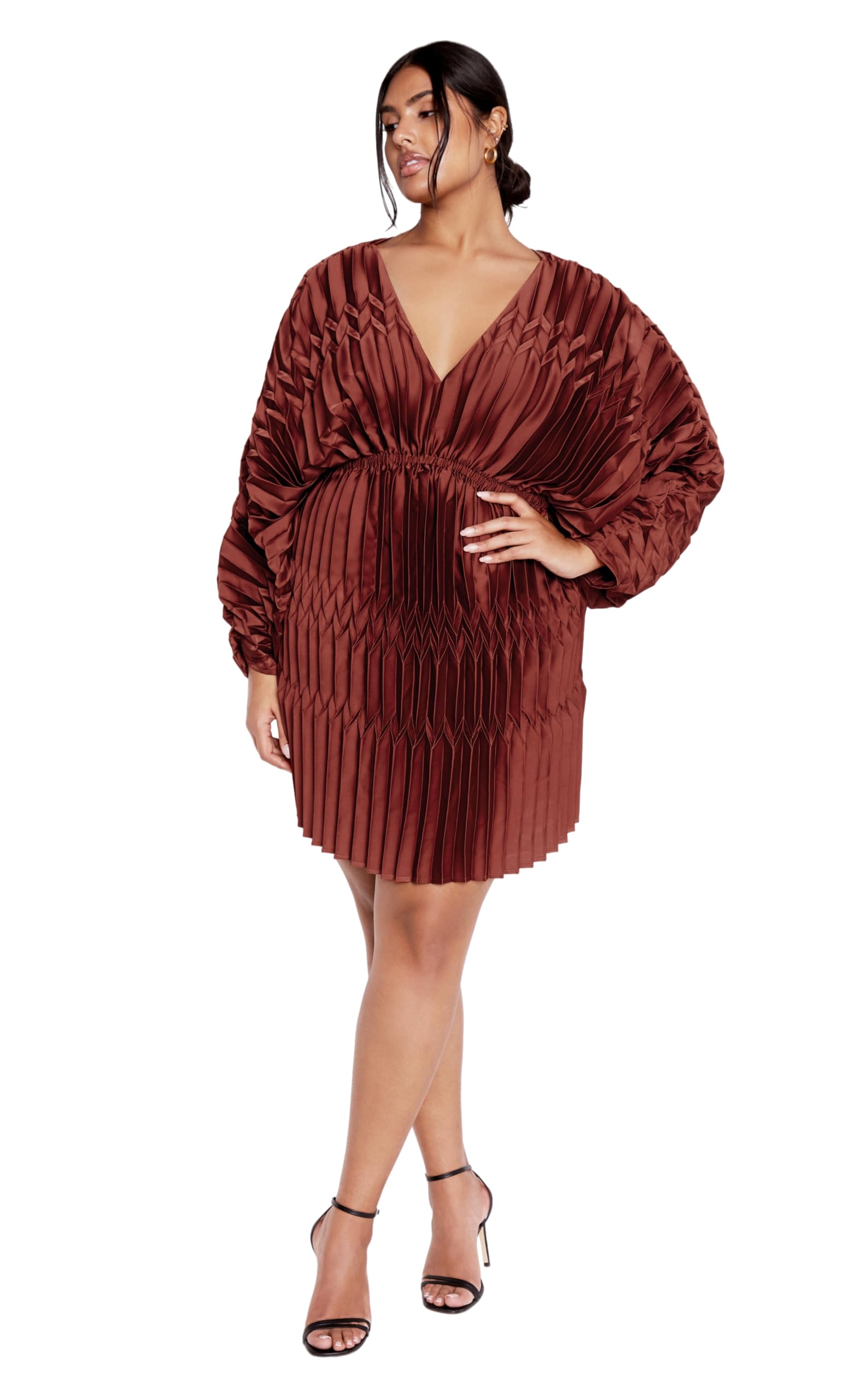 City Chic Women’s Plus Size Dress-Keely, Sienna