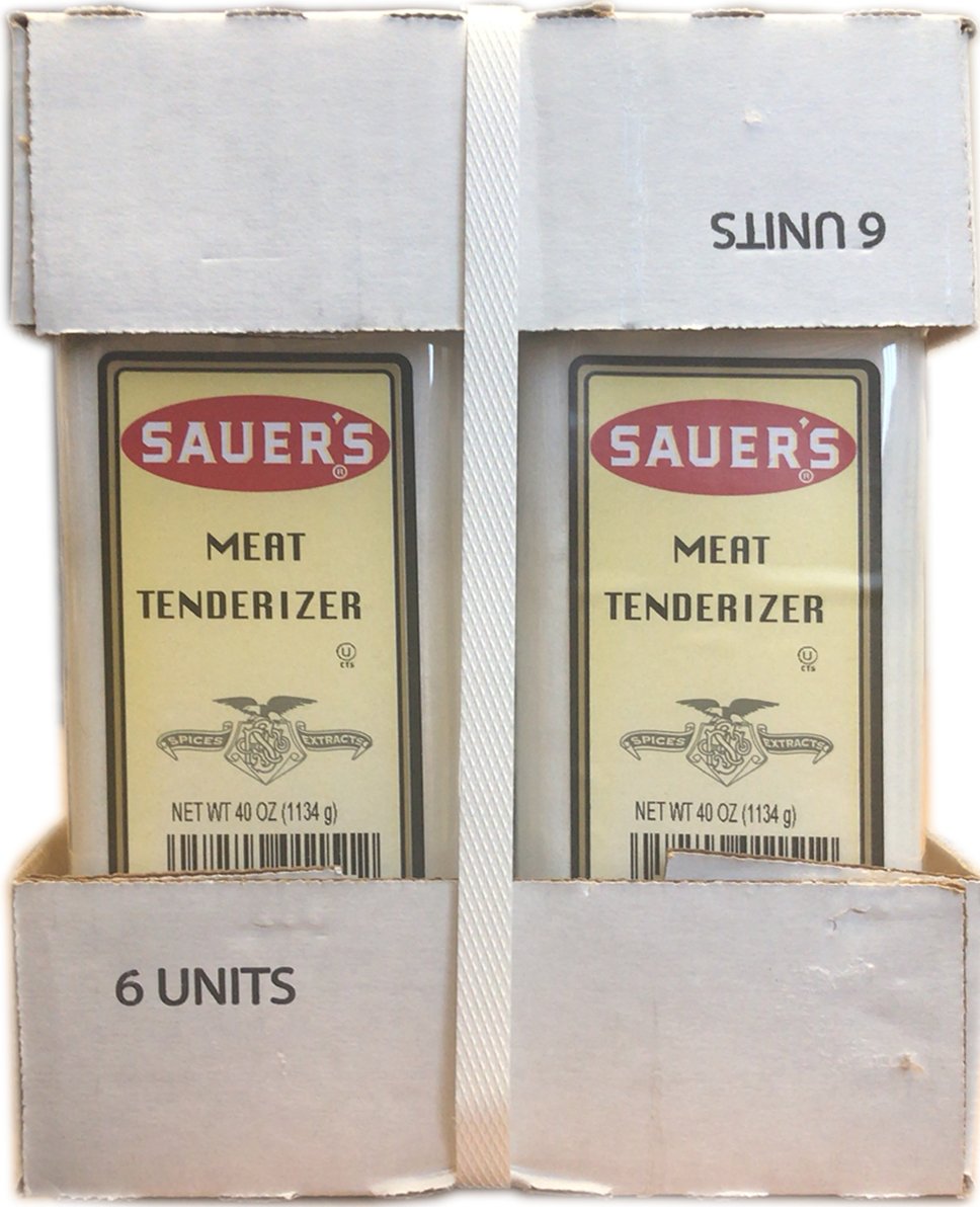 C.F. Sauer Foods Meat Tenderizer, 40 Ounce 6 per case. Grocery & Gourmet Food