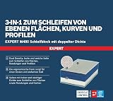 Bosch Expert Dual Density Sanding Block 80x133mm Wood M480 Sanding Nets P80 view 5