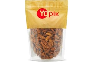 Yupik Sesame Sticks Onion & Poppy, 400 g, Vegan Snack, Kosher, Low-Calorie, Cholesterol-Free, Sugar-Free, Source of Protein &