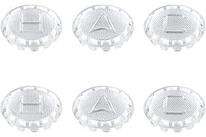 DFNIDY Faucet Index Buttons Fits for Pfister Price Verve Faucets, 6 PCS Hot and Cold Shower Knobs Replacement for Danco 80677 Index Button, Upgrade Bathroom Faucet Handle Button