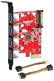 Inateck PCI-e to USB 3.0 (4 Ports) PCI Express Card