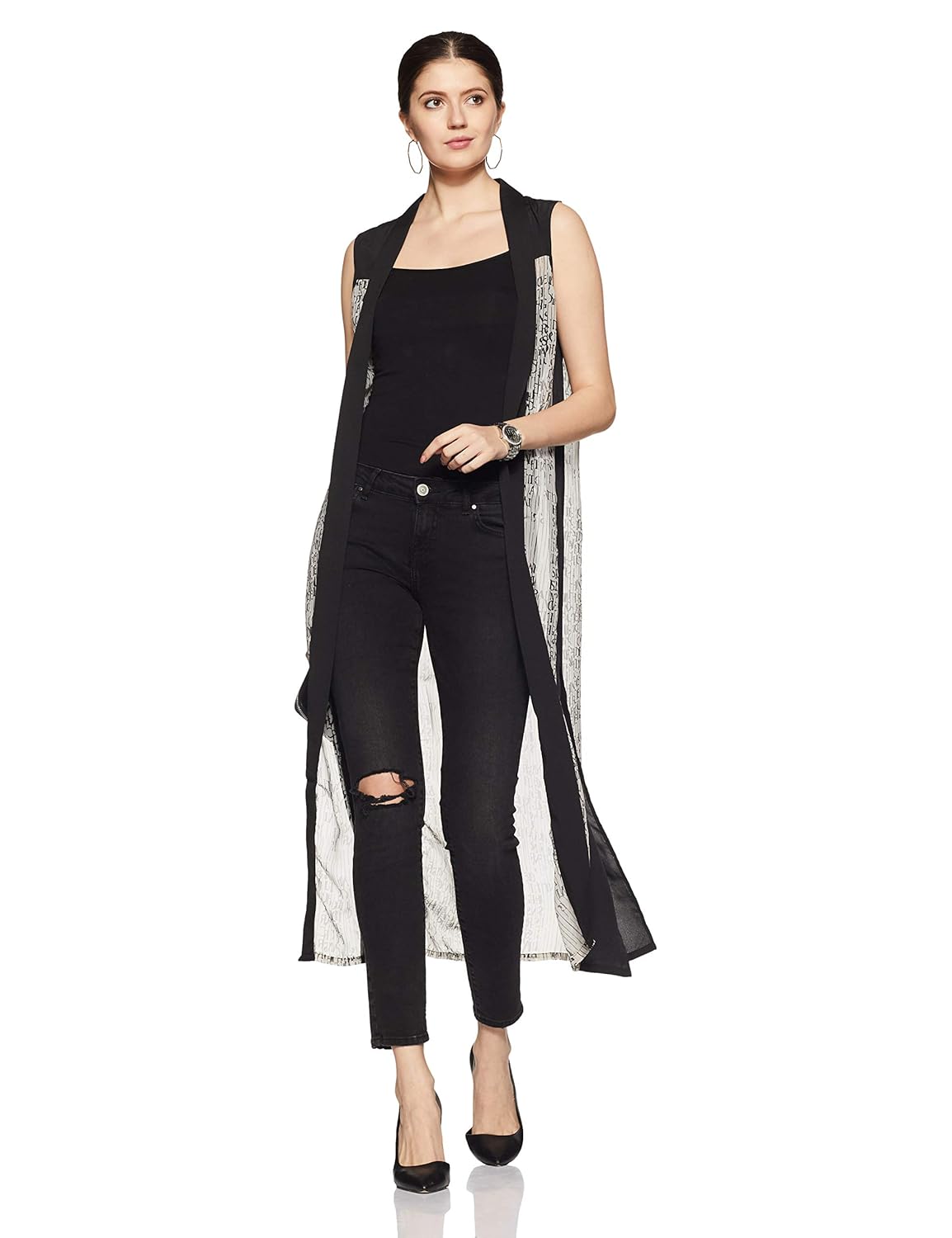 w for woman women's cape gilet