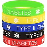 LinnaLove Medical Alert ID Bracelet Silicone ID Wristbands for women and men