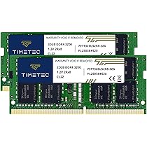 Timetec Kit Hynix IC 64 GB (2 x 32 GB) DDR4 3200 MHz PC4-25600 ECC