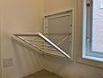 Whitmor Wall Mounted Drying Rack, White : Amazon.ca: Home