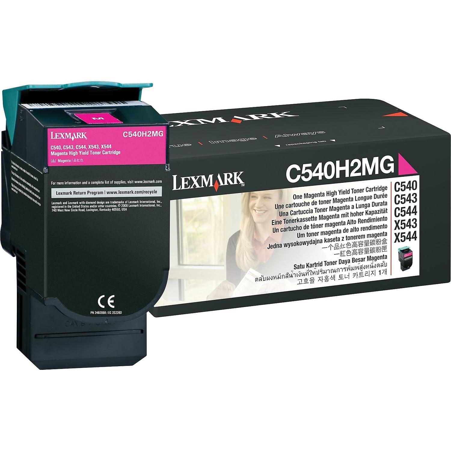 Lexmark Toner Cartridge for F C54X/X54X - Magenta