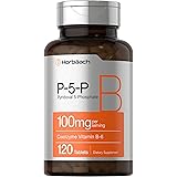 P5P Activated Vitamin B6 100mg | 120 Tablets | Vegetarian Supplement, Non-GMO, Gluten Free | Pyridoxal 5 Phosphate | Coenzyme