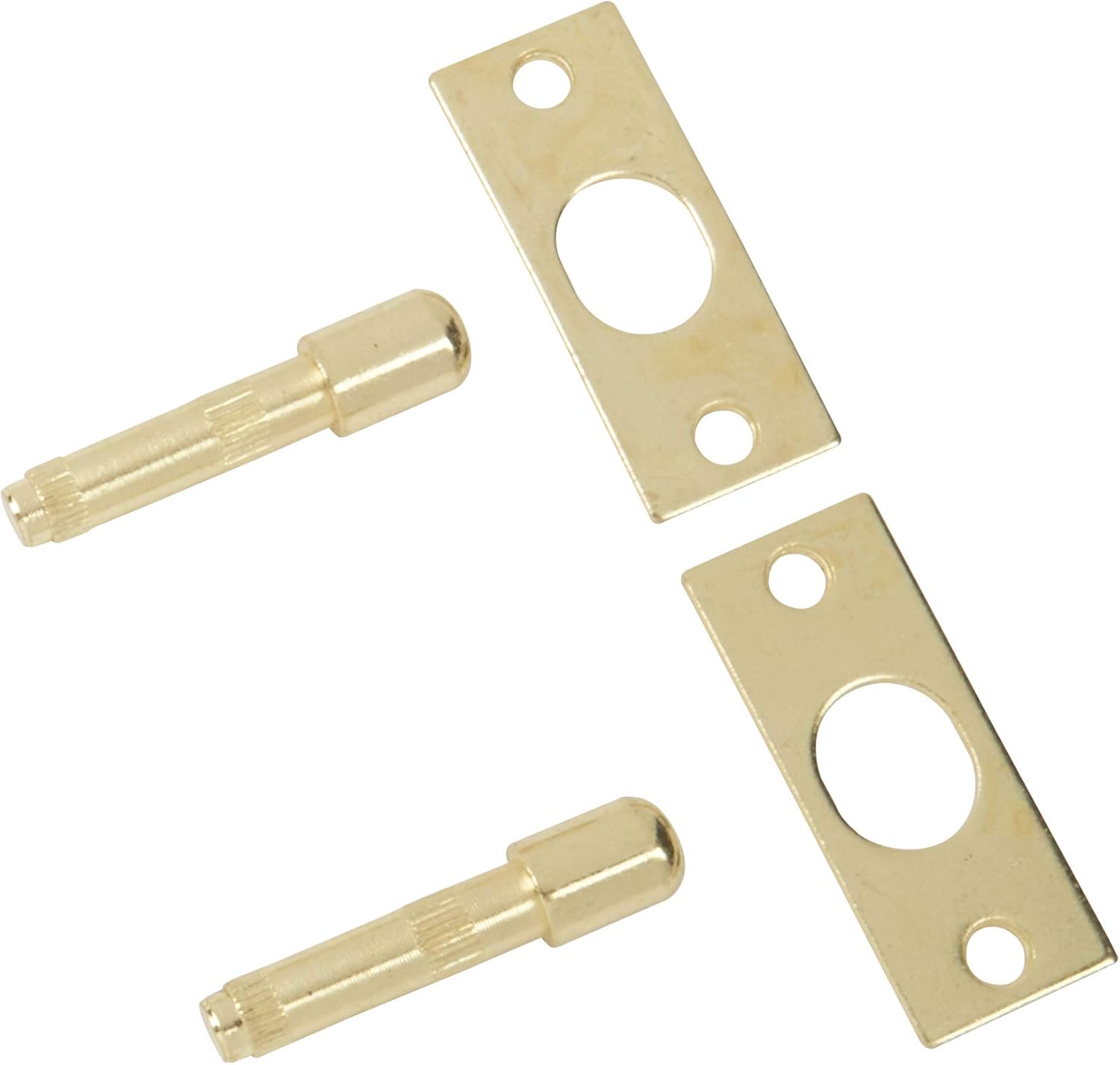 Yale P125PB Door Hinge Bolts, Polished Brass Finish, Standard