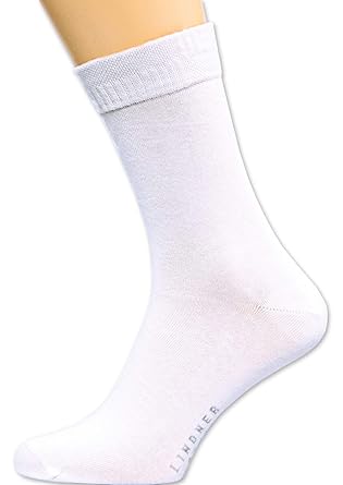 Max Lindner 5 Paar Diabetikersocken (Socken ohne Gummi) aus hochwertiger Baumwolle für Damen & Herren Markenqualität Strümpfe