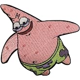 Zen Monkey Studios Savage Patrick - Official Spongebob Squarepants Iron On Patch