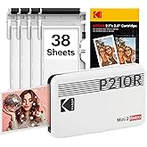 KODAK Mini 2 Retro 2x3 Portable Photo Printer, 38 Sheets, Bluetooth Smartphone Printer for iPhone & Android, Instant Color Pr