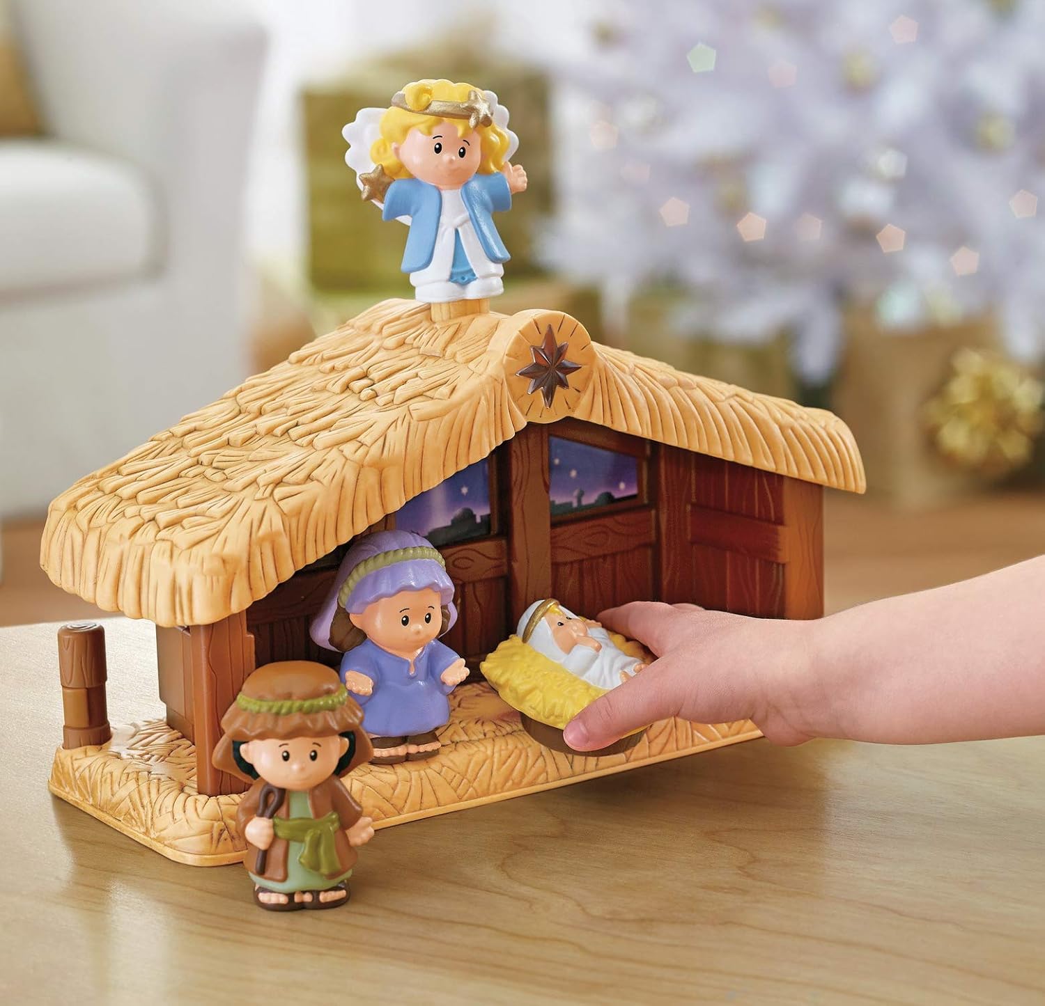 Fisher-Price Little People Christmas Story: Toys & Games