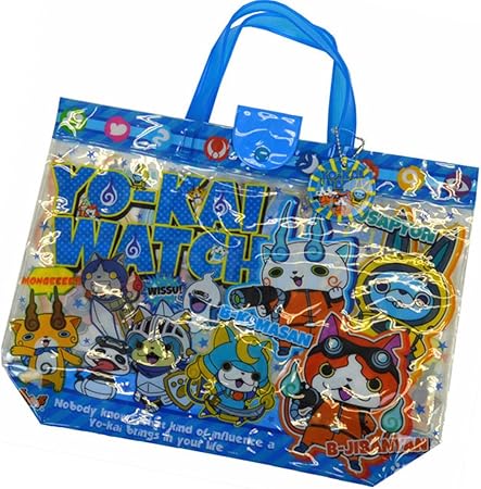 Amazon Co Jp プールバッグ ビーチバッグ 妖怪ウォッチ バケット型 お名前ホルダー付き おもちゃ