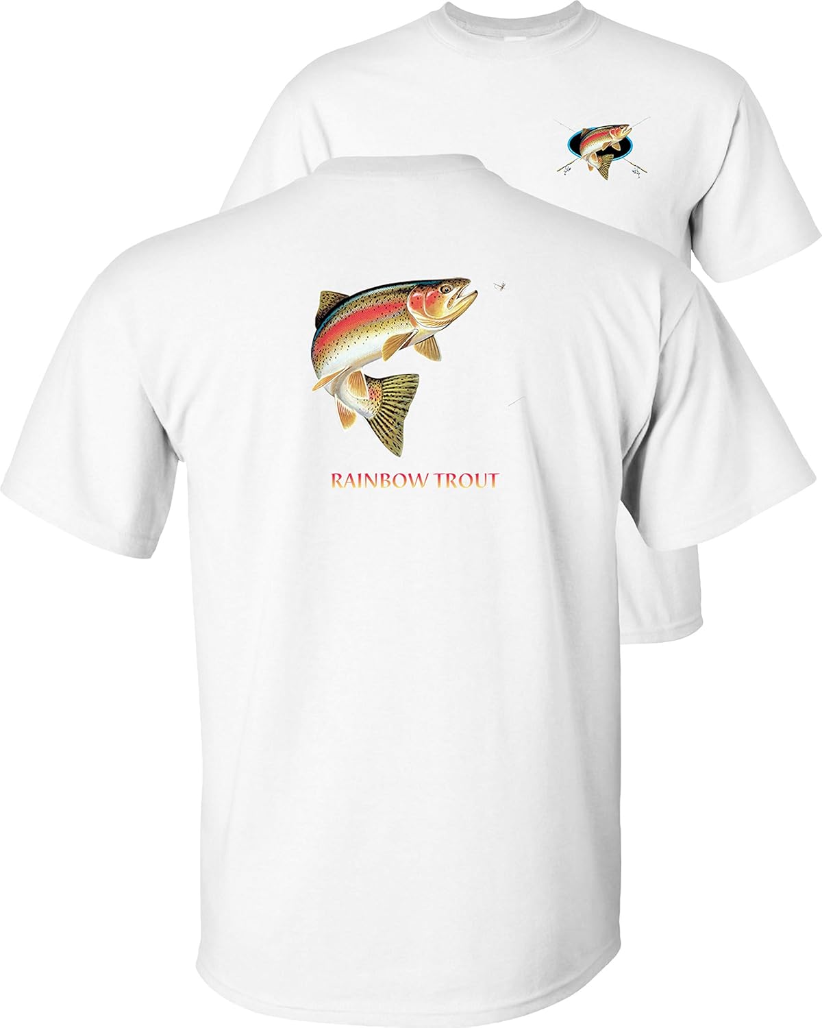 Profile Rainbow Trout Long Sleeve TShirt Clothing