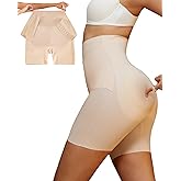 PAUKEE Padded Underwear for Women Butt Lifting Panties Tummy Control Shapewear Built-in Butt Pads for Bigger Butt