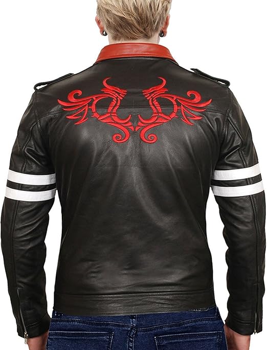 Hollywood Jacket Herren Prototype Alex Mercer Lederjacke X Small Schwarz Amazon De Bekleidung