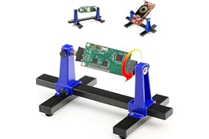 YHXMARSCAN Adjustable Soldering Clamp PCB Holder for Circuit Board Holder Motherboard PCB Frame Stand Clamp Printed Helping Hand Soldering Repair Tool(360 Degree Rotation)