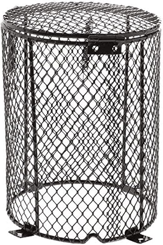 ZZM AntiScald Reptile Heater Lamp Guard Heating Light Bulb Guard Enclosure Cage Protector Heat