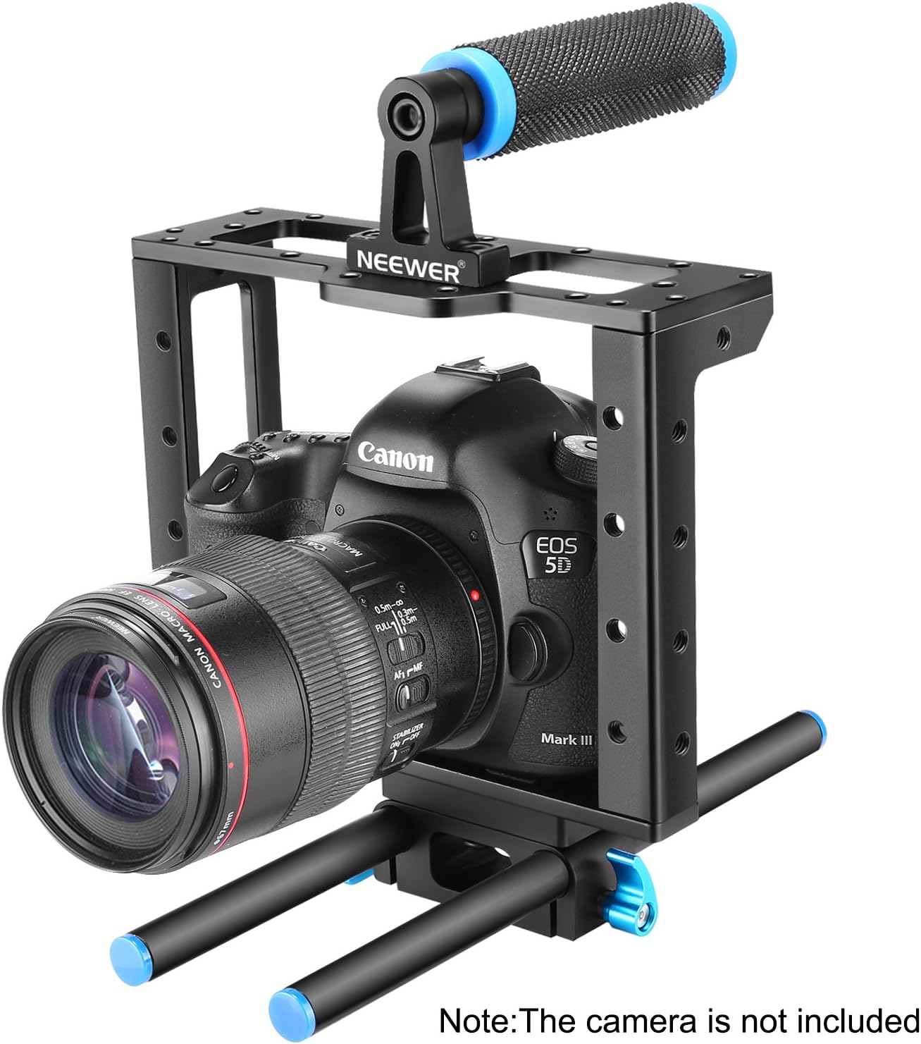FOTGA Gabbia Stabilizzatore In Alluminio Per Canon EOS M50 Mark II / M50 / M5 - 5