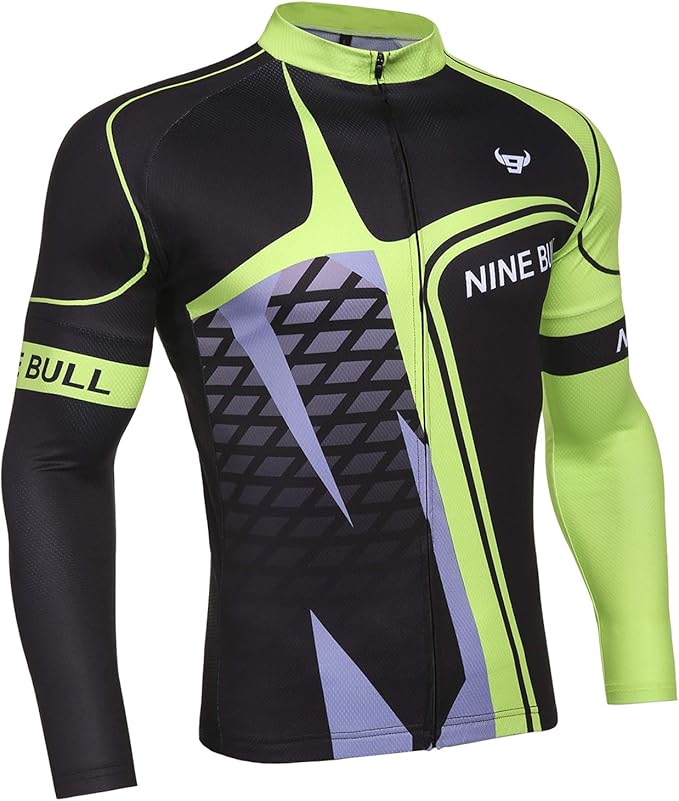 Men's Long Sleeve Cycling Jersey, Bicycle MTB Bike ShirtBreathable and Quick Dry Amazon.ca