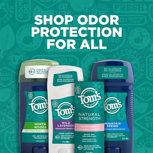 TOM’S OF MAINE ANTIPERSPIRANT DEODORANT FOR WOMEN, COCONUT LAVENDER, 2.25 OZ.