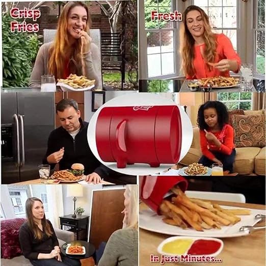 MXECO Papas Fritas de Cobre Patatas rebanadoras Papas Fritas ...