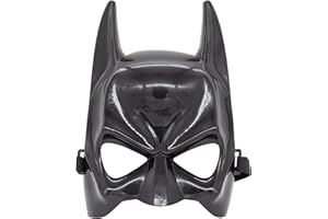 A9TEN Batman Mask for Kids, 3-12 Children Superhero Costume for Halloween Birthday Toy