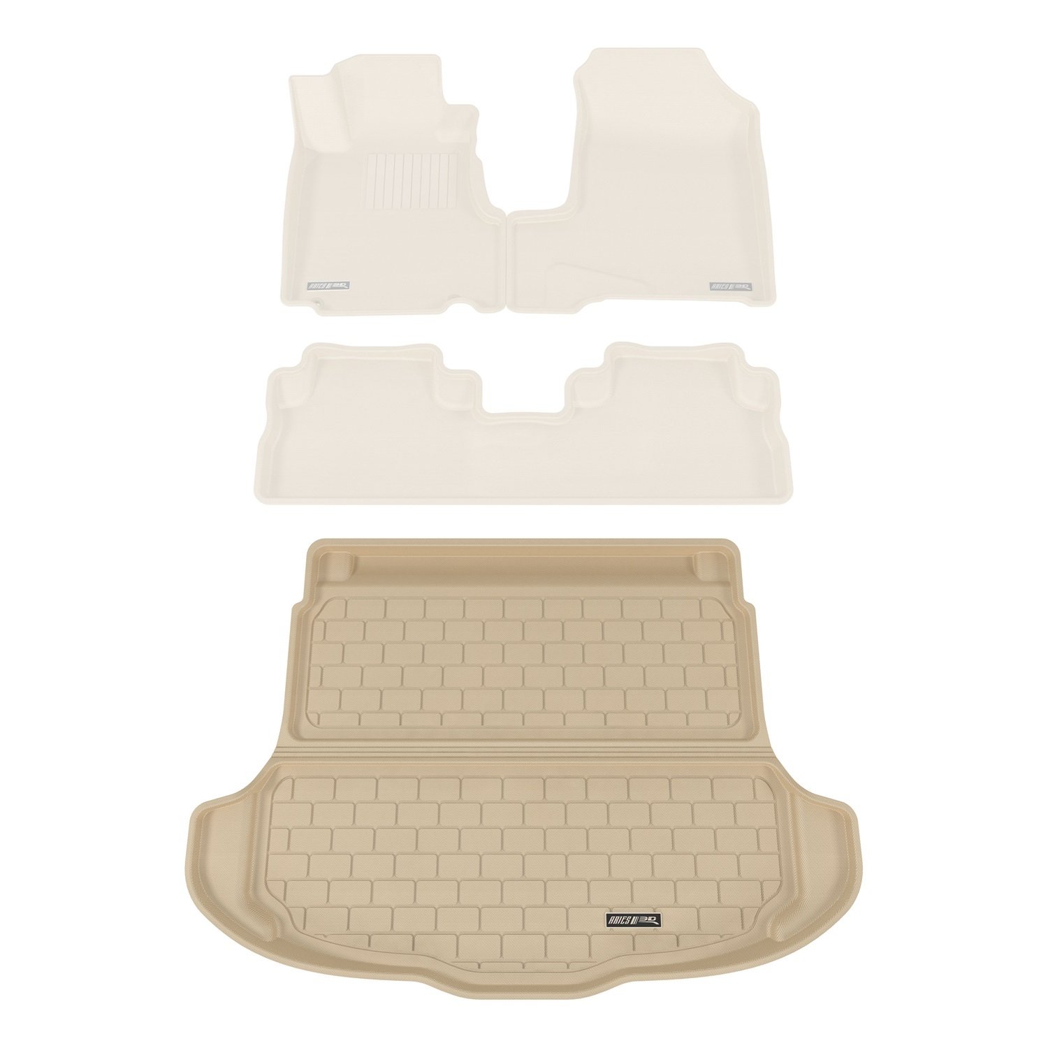Floor Mats Cargo Liners Aries Hd0131302 Tan 3d Cargo Liner Cargo