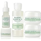 Mario Badescu Good Skin Is Forever &amp; Ageless 5-Piece Set &ndash; Cleansing Oil, Peptide Serum, Seaweed Night Cream, Collagen Mask &amp; Eye Cream for Hydrated, Smoother-Looking Skin