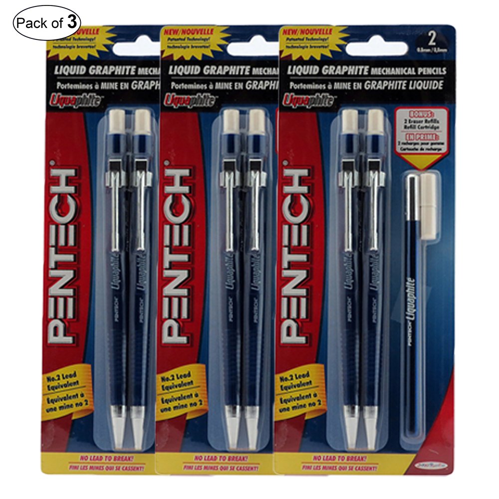 Pentech Liquid Graphite Mechanical Pencils Pack Of 3 Buy Online In Fiji At Fiji Desertcart Com Productid 144962787 Pentech Liquid Graphite Mechanical Pencils Pack Of 3 Buy Online In Fiji At Fiji Desertcart Com Productid 144962787