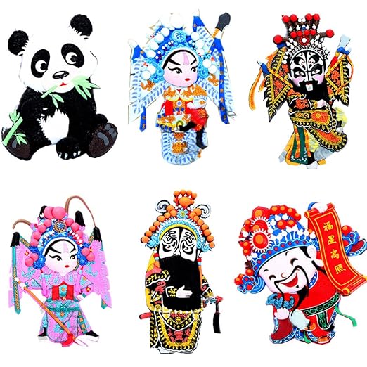 Imanes para nevera - 6 piezas Corolful chino estilo suave ...