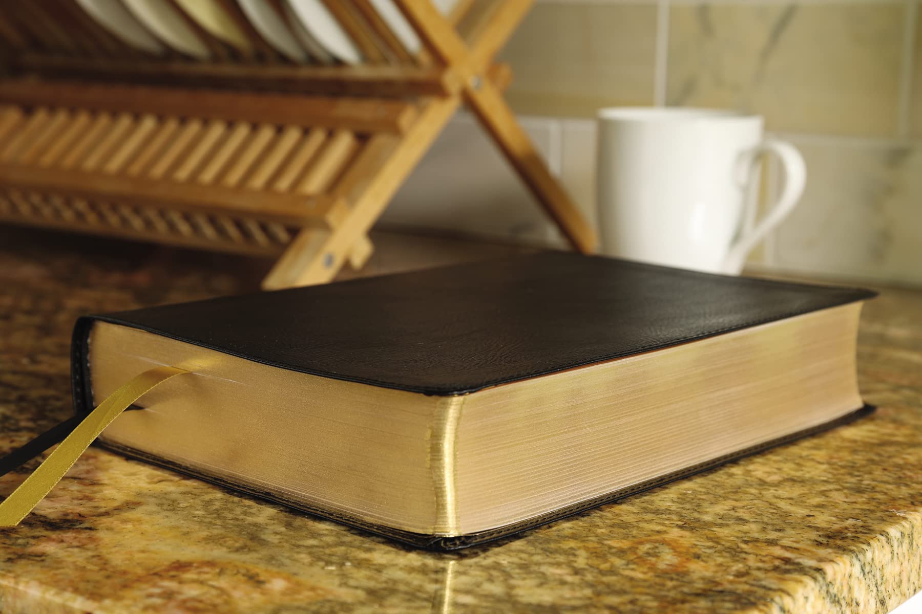 KJV, Thompson Chain-Reference Bible, European Bonded Leather, Black, Red Letter, Comfort Print KJV, Thompson Chain-Reference Bible, European Bonded Leather, Black, Red Letter, Comfort Print Bonded Leather