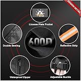 Zettum 3-Bike Full Cover 203x114x127cm 600D PU Waterproof Outdoor view 6