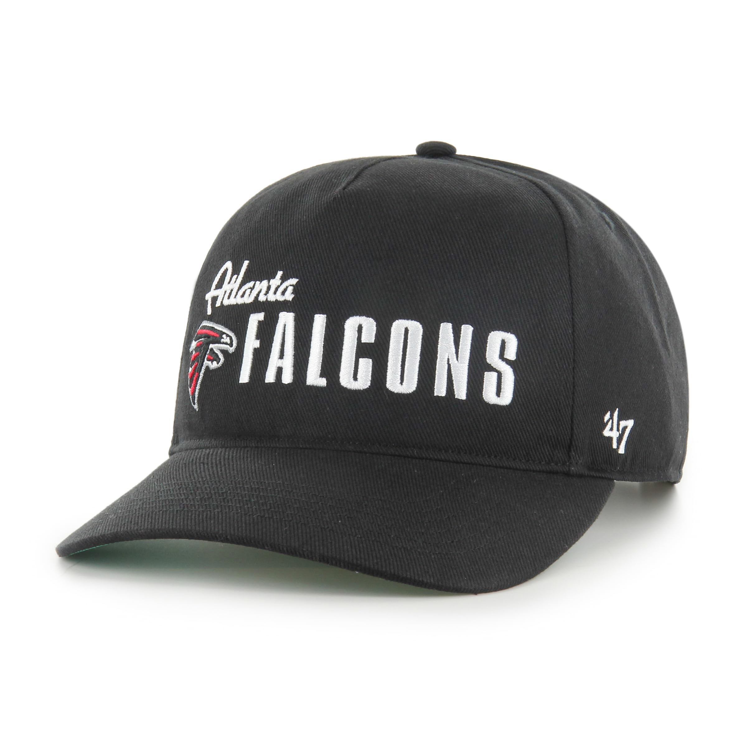 47 Atlanta Falcons NFL Midway Hitch Unisex Baseball Cap, Adjustable, Snapback, Team Badge, Black