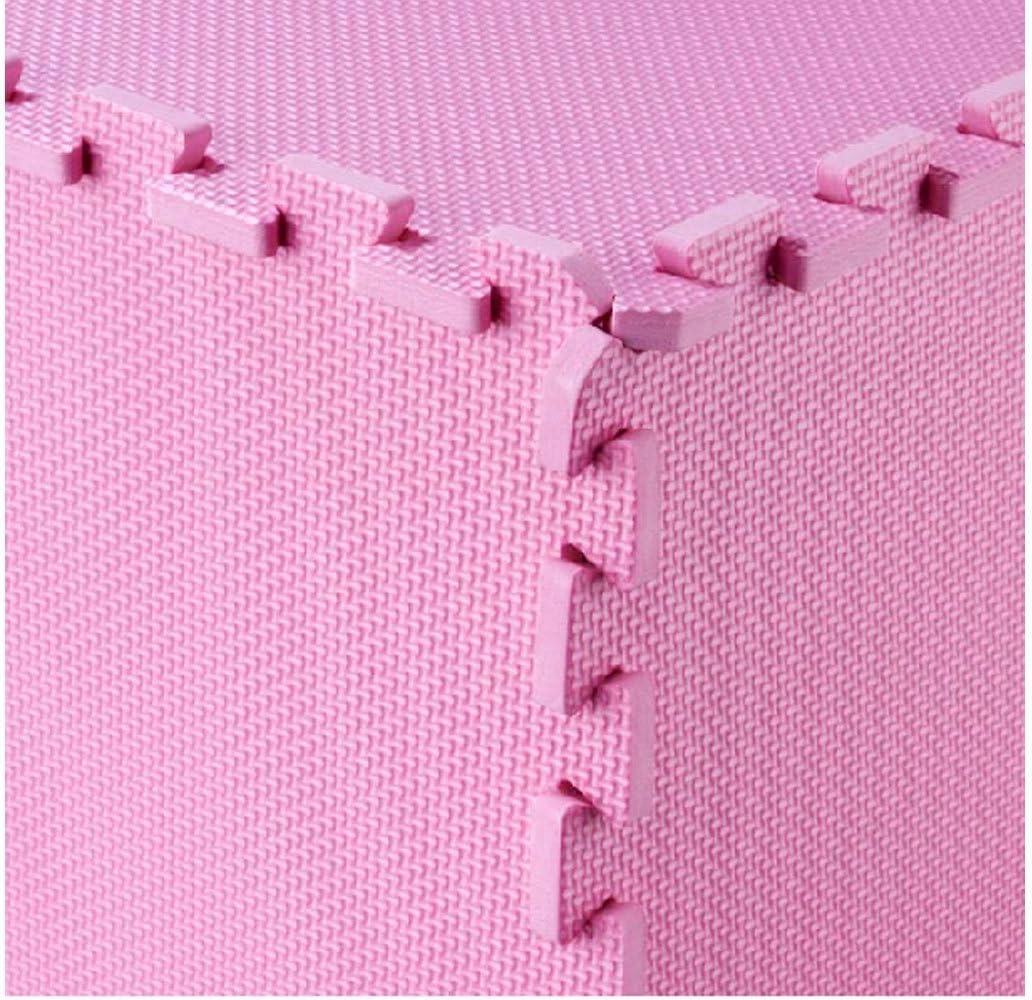 FB FunkyBuys® Heavy Duty Soft Thick Eva Mat Pink Large 4 Pack 16 SQ. FT