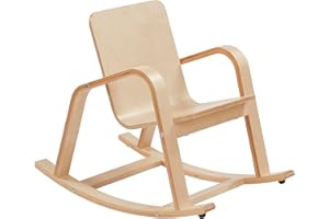 ECR4Kids Bentwood Rocking Chair, Kids Furniture, Natural