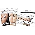 Godefroy MyBrows Long Lasting Eyebrow Transfers, Low Arch, Medium Brown, 12-Pairs of Brows