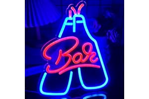 RAINDEE Beer Neon Sign for Wall Decor Dimmable Beer Neon Signs Bar Led Sign Neon Sign for Man Cave Light Up Sign for Bedroom Home Bar Shop Pub Bistro Party Hotel Game Room Decor Gifts