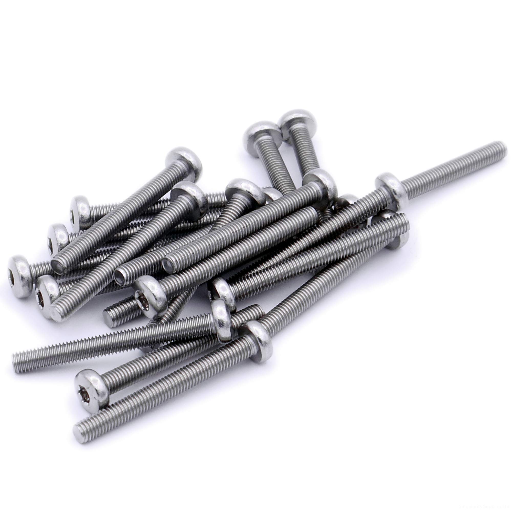 M1.6 (1.6mm x 12mm) TX Pan Machine Screw (Bolt) - Stainless Steel (A2) (Pack of 20)