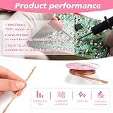 Fantasyon 2PCS Solder Wick Desoldering Braid Flux No-Clean 2.5mm x 1.5m view 4