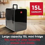 15L Mini Fridge Cooler Warmer AC/DC UK EU Plug Portable view 2