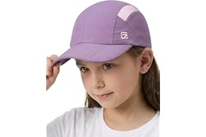 GADIEMKENSD Kids Hat, Foldable Toddler Baseball Cap, UPF50+ Sun Protection, Lightweight and Breathable, Quick Drying