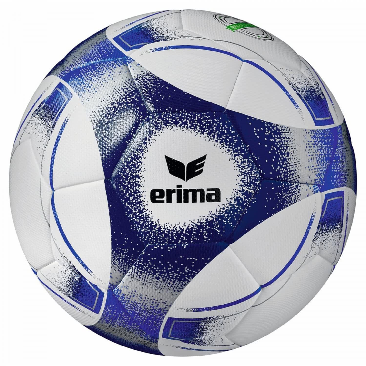 Erima Adult HYBRID Training 2.0 Soccer Ball, Navy/Royal, 5