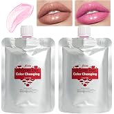 JCOOS Lip Gloss Base, Color Changing Lip Oil, Lipgloss Base, 2PCS 3.5 Ounce Lip Gloss Base Clear, Glossy, Moisturizing Lipstick for Women, Lip Glow Oil, Diy Lip Gloss Making Kit Make Your Own Beginner
