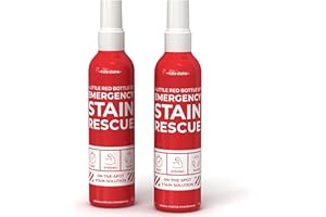 Emergency Stain Rescue Stain Remover Spray – 4oz Laundry Stain Remover for Clothes, Upholstery Fabric, Carpet - Works on Most Blood, Grass, Coffee, Mud, Grease & Oil